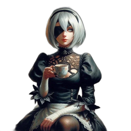 food, dress, robot, face transparent PNG cut-out