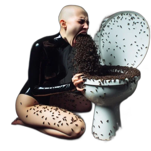 hair, furniture, creature, mask transparent PNG cut-out