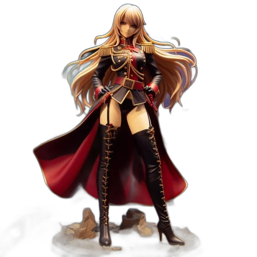 concept art, 3d render, fantasy art, anime-styled transparent PNG cut-out