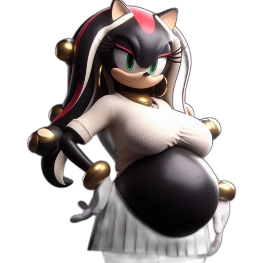 dress, robot, 3d render, concept art transparent PNG cut-out