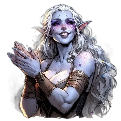 fantasy art, concept art, pixel art, comic book art transparent PNG cut-out