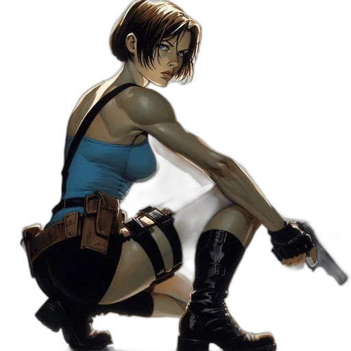 weapon, concept art, cyberpunk, comic book art transparent PNG cut-out
