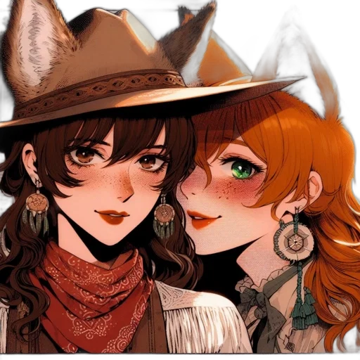 hat, mask, staff, fantasy art transparent PNG cut-out