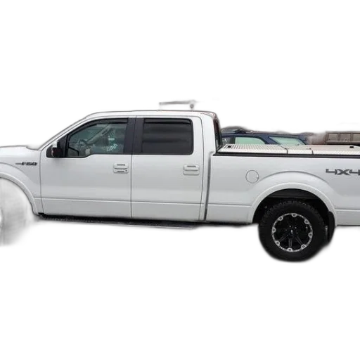white, ford, f-150, pickup transparent PNG cut-out