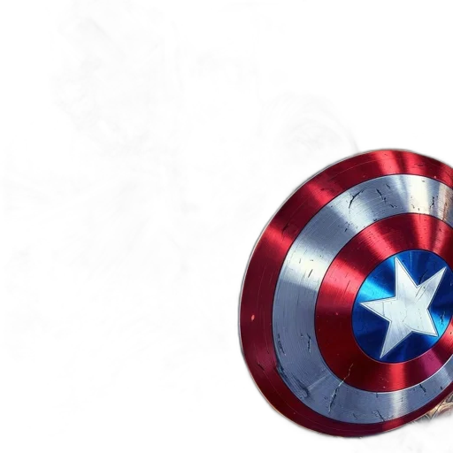 weapon, hat, comic book art, 3d render transparent PNG cut-out