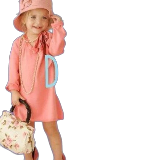 dress, hat, pastel, book transparent PNG cut-out