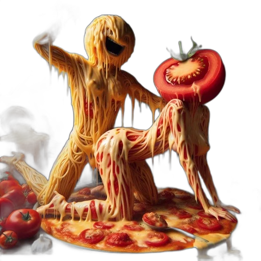 food, creature, concept art, fantasy art transparent PNG cut-out
