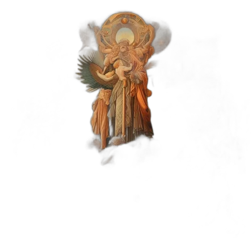 staff, crown, jewelry, mask transparent PNG cut-out