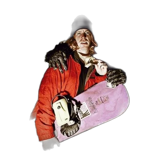 jacket, hat, staff, animal transparent PNG cut-out