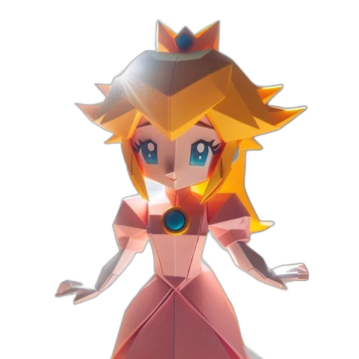 crown, dress, staff, robot transparent PNG cut-out