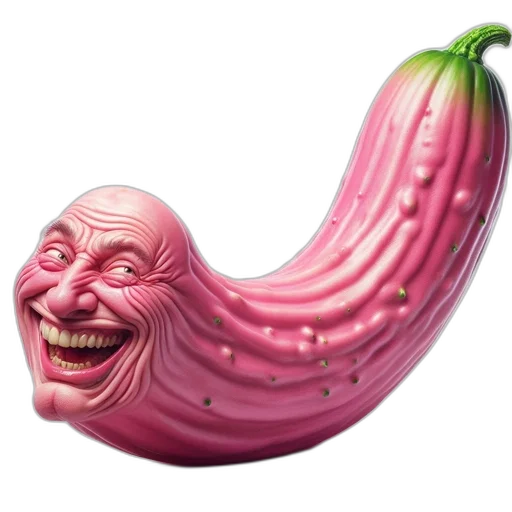 creature, face, food, mask transparent PNG cut-out