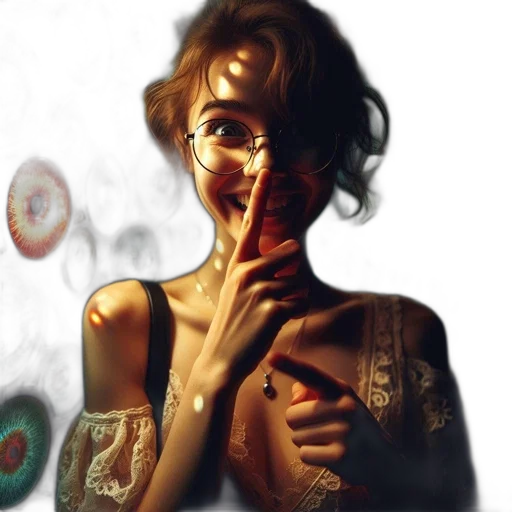 dress, face, jewelry, mask transparent PNG cut-out
