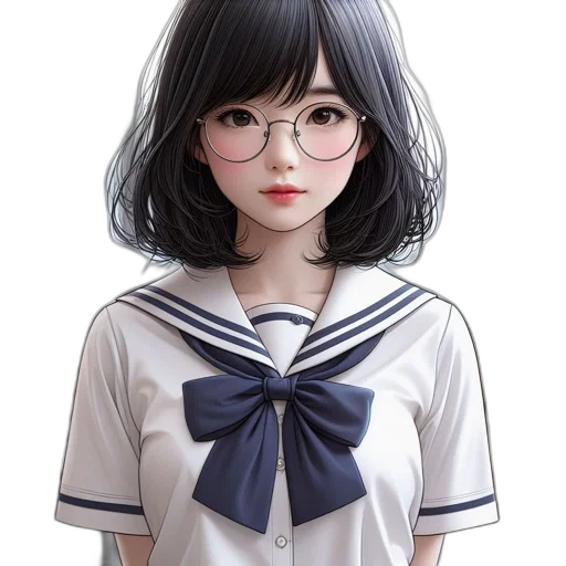 face, dress, robot, hair transparent PNG cut-out