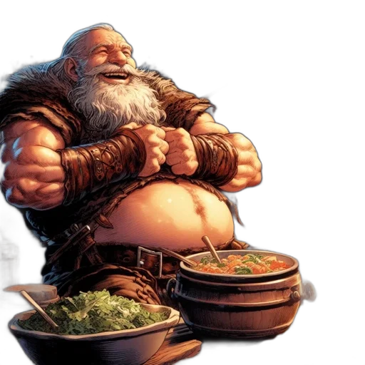 food, concept art, fantasy art, 3d render transparent PNG cut-out