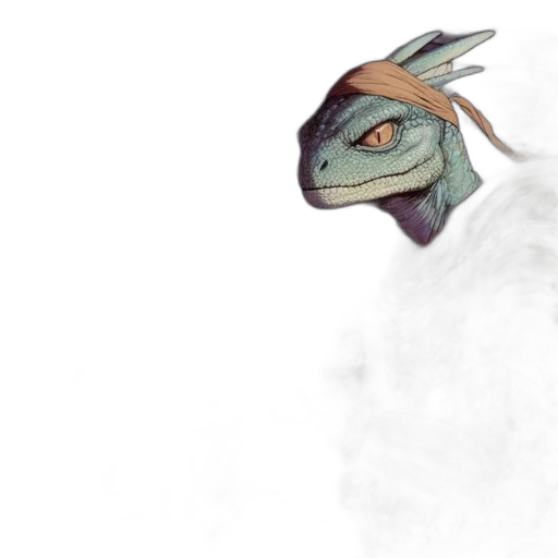 dragon, creature, animal, mask transparent PNG cut-out