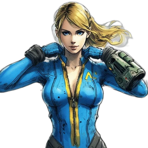 jacket, concept art, comic book art, pixel art transparent PNG cut-out