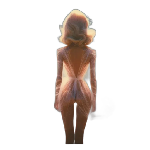 dress, hair, robot, jacket transparent PNG cut-out