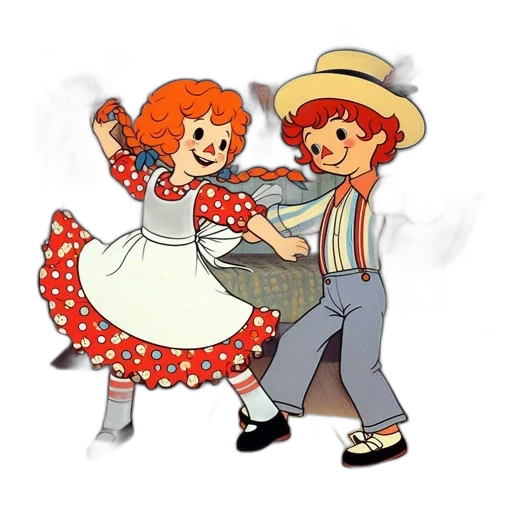 dress, hat, cartoon, concept art transparent PNG cut-out