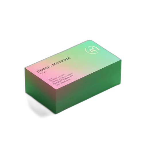3d render, vaporwave, pastel, green transparent PNG cut-out