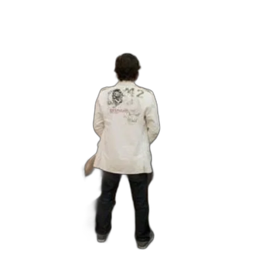 jacket, staff, robot, dress transparent PNG cut-out