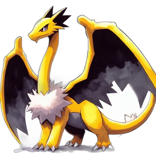 dragon, animal, creature, staff transparent PNG cut-out