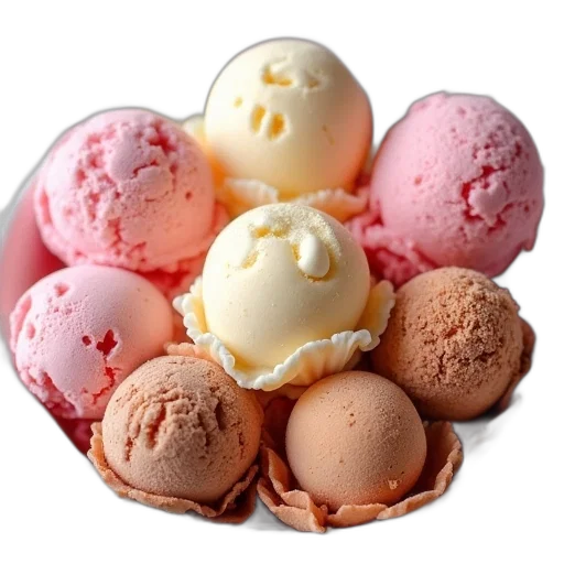food, 3d render, photorealistic, pastel transparent PNG cut-out