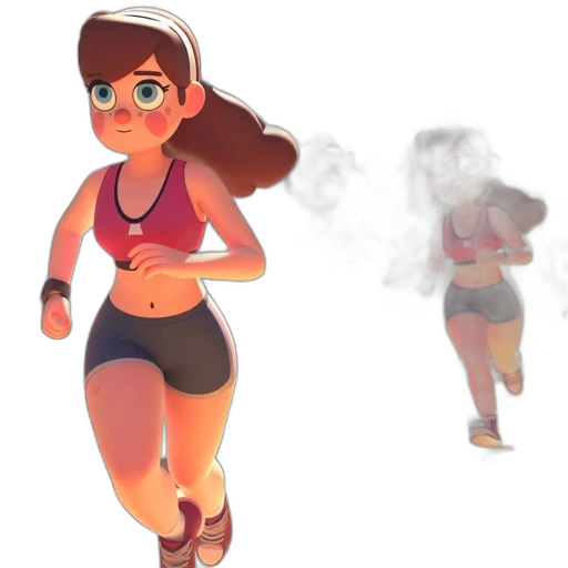 dress, concept art, 3d render, cartoon transparent PNG cut-out