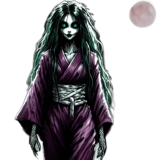 creature, mask, staff, dress transparent PNG cut-out