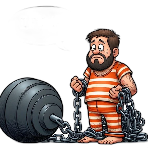 concept art, cartoon, man, orange transparent PNG cut-out