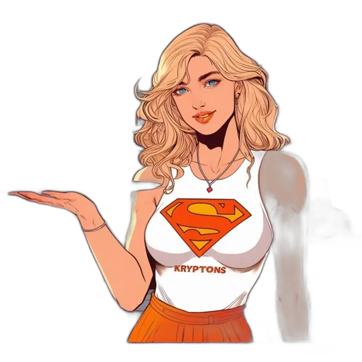 dress, cartoon, comic book art, concept art transparent PNG cut-out