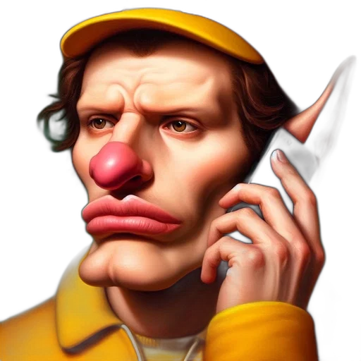 face, staff, mask, hat transparent PNG cut-out