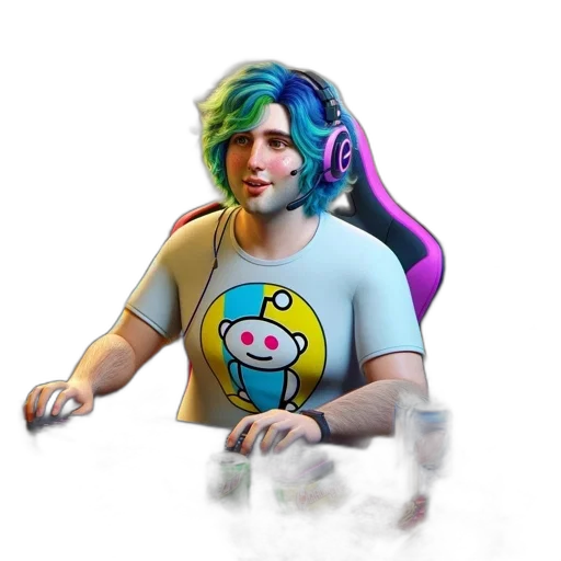 face, staff, weapon, creature transparent PNG cut-out