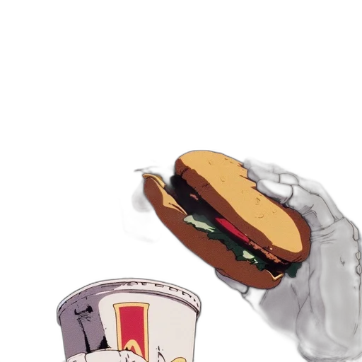 food, hat, crown, weapon transparent PNG cut-out