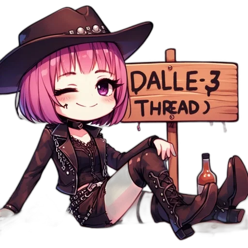 hat, pixel art, cyberpunk, cartoon transparent PNG cut-out