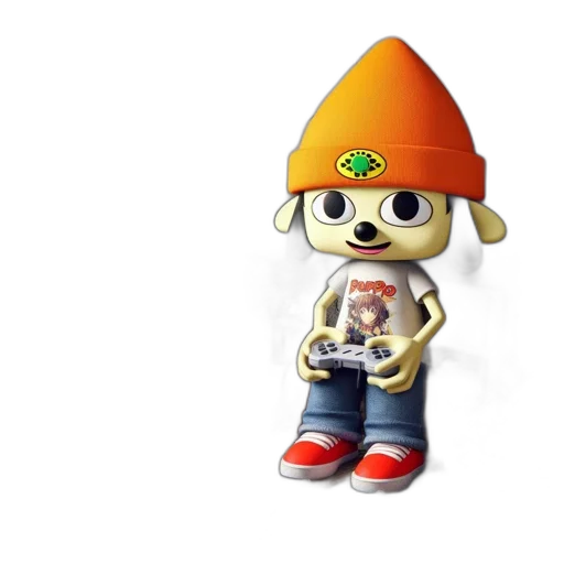 hat, staff, 3d render, concept art transparent PNG cut-out