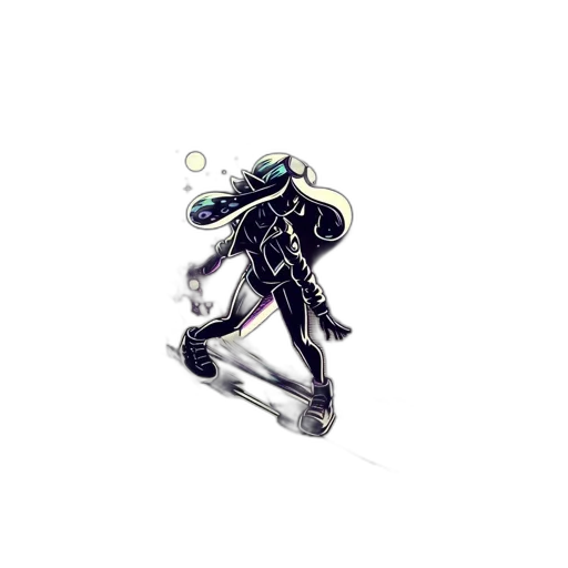robot, creature, staff, jewelry transparent PNG cut-out