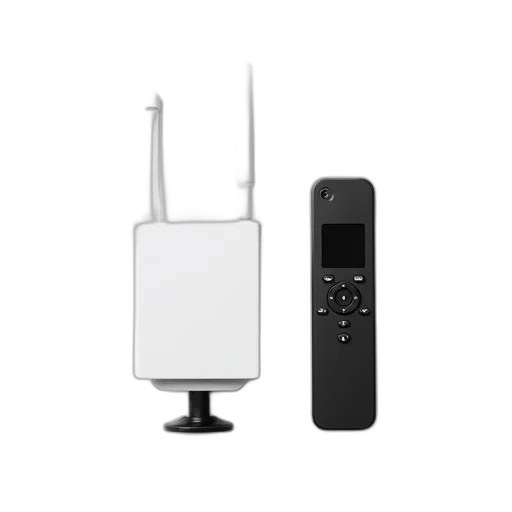 black, remote, control, digital transparent PNG cut-out