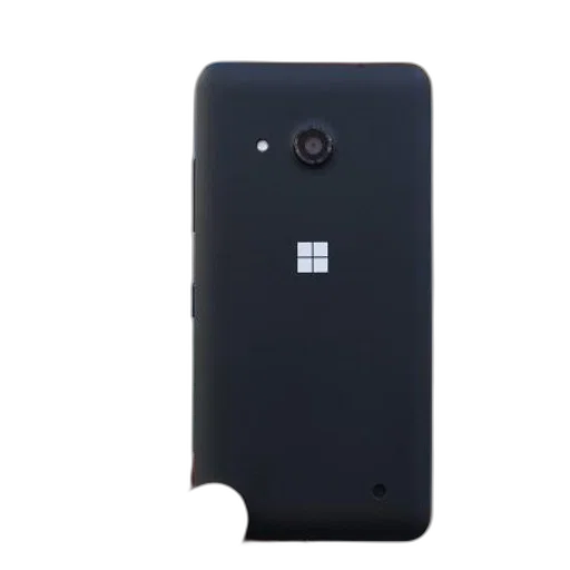 3d render, black, smartphone, microsoft transparent PNG cut-out
