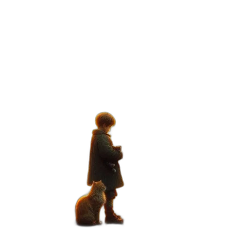 staff, robot, creature, animal transparent PNG cut-out