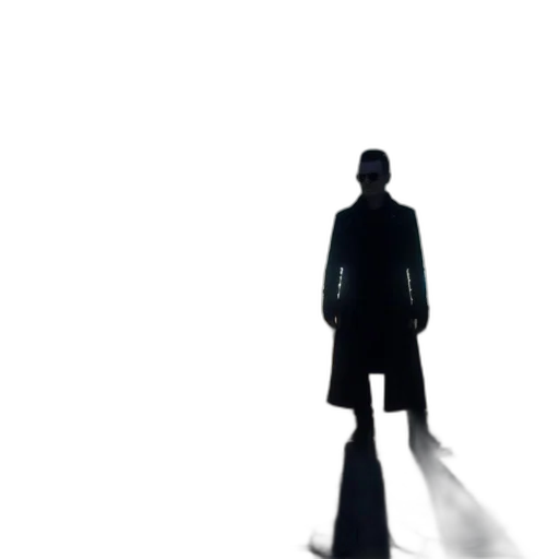 jacket, staff, robot, mask transparent PNG cut-out