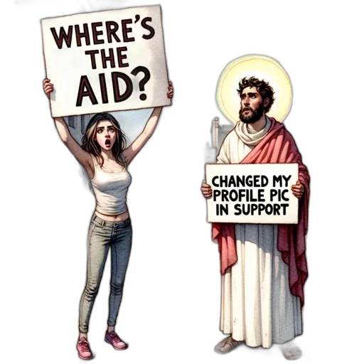 concept art, ruins, protest, unfolds transparent PNG cut-out