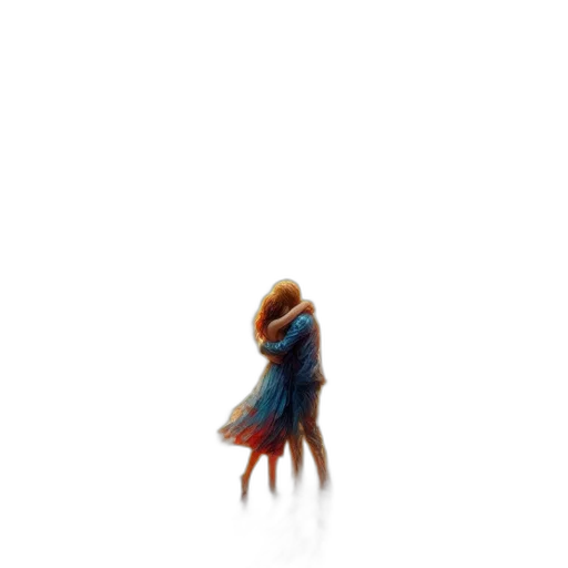 dress, creature, robot, hair transparent PNG cut-out