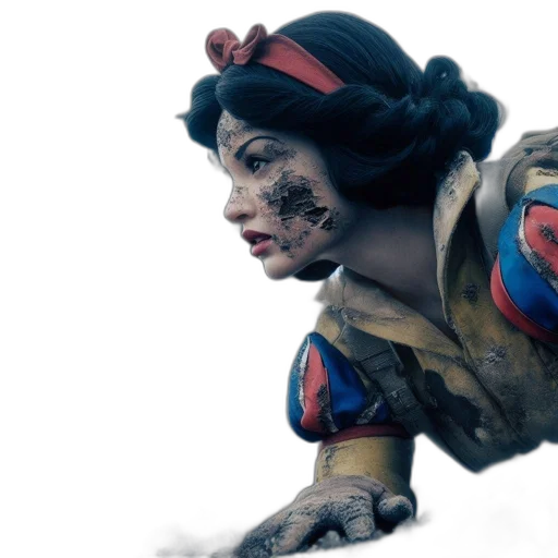 face, mask, creature, concept art transparent PNG cut-out