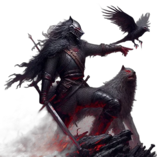 dragon, sword, creature, animal transparent PNG cut-out