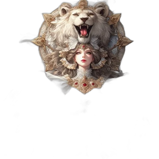 crown, mask, face, creature transparent PNG cut-out