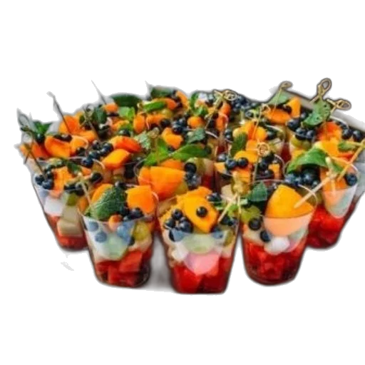 food, 3d render, tray, colorful transparent PNG cut-out