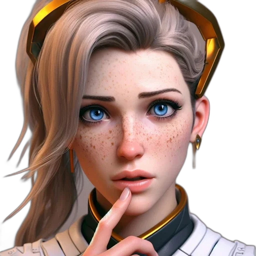face, staff, photorealistic, concept art transparent PNG cut-out