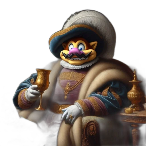 crown, food, face, concept art transparent PNG cut-out