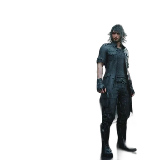 jacket, weapon, mask, staff transparent PNG cut-out