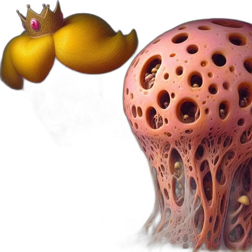 crown, food, creature, animal transparent PNG cut-out